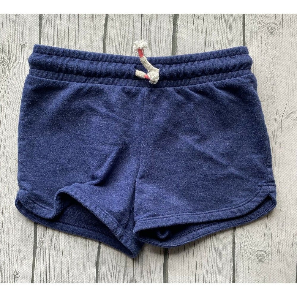 Cat & Jack Girls Shorts Size 6/6X Blue Flat Front